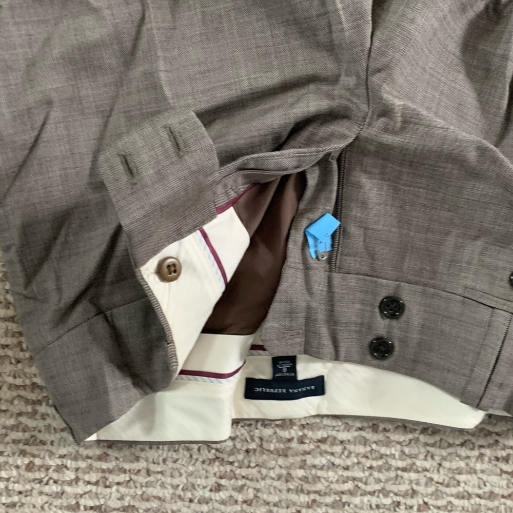 Banana Republic wide leg dress pants liner inside